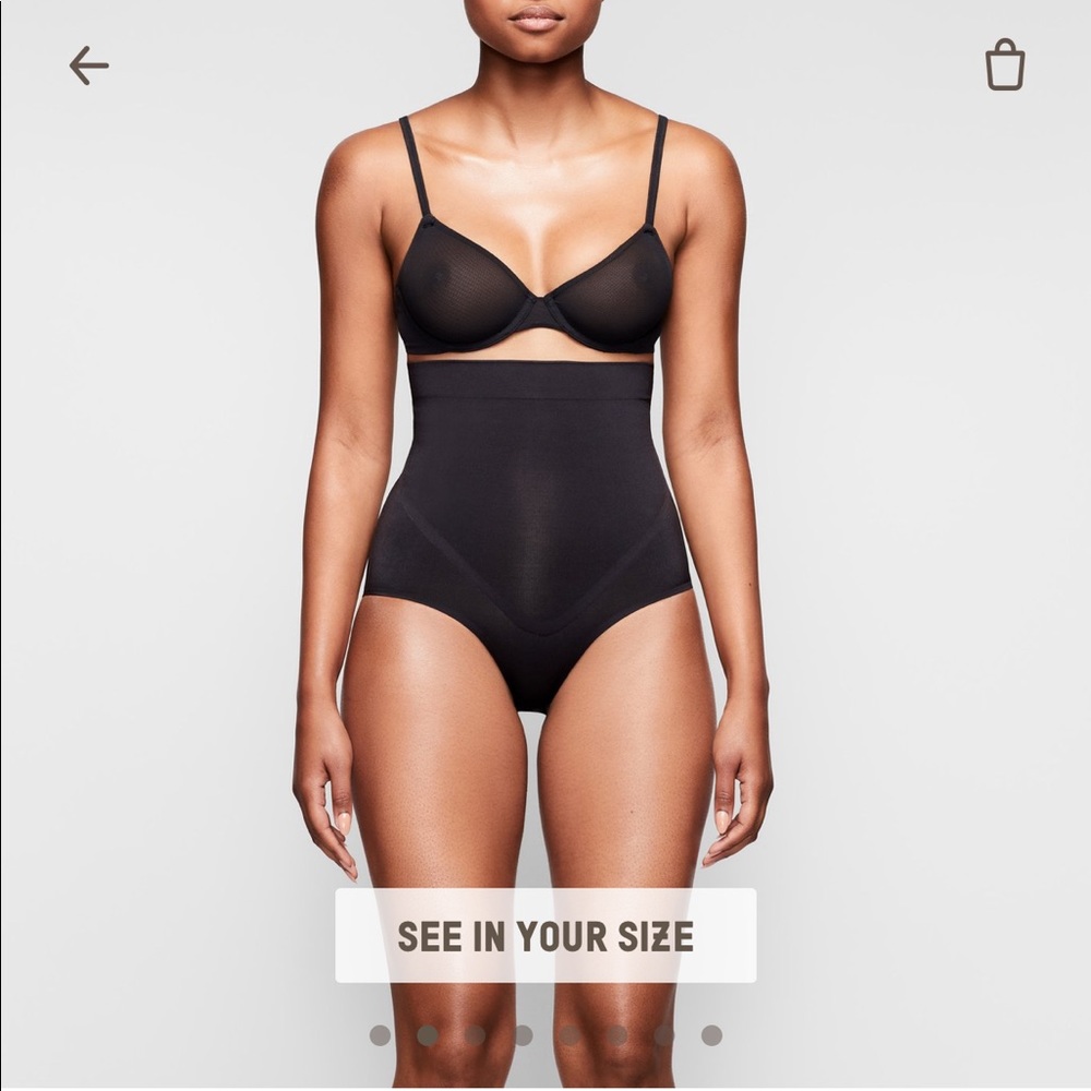 SKIMS HIGH WAISTED BONDED BRIEF